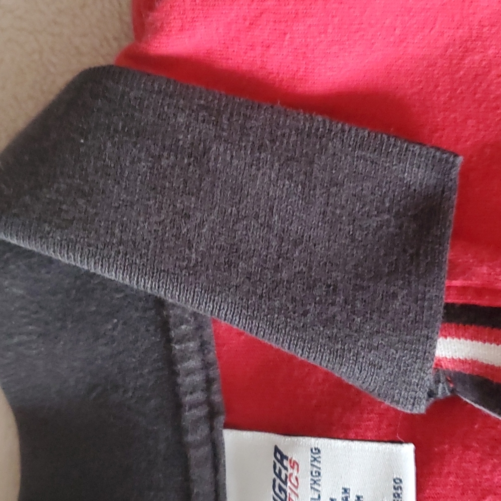 Vintage 90s Tommy Hilfiger Athletics Polo Shirt - Rare Find - Picture 9 of 10